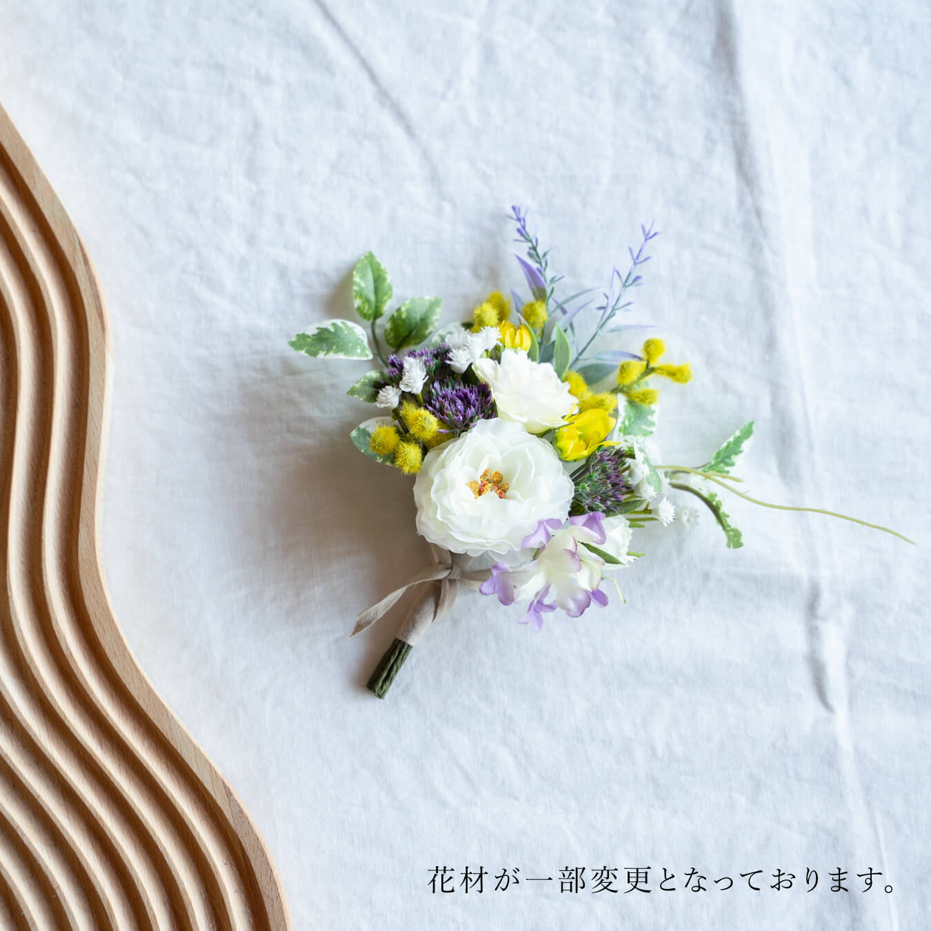 【両親贈呈品】アーティフィシャルフラワー花束の両面クリア スクエアボックス 全3色【子育て感謝状・還暦祝い・結婚記念】